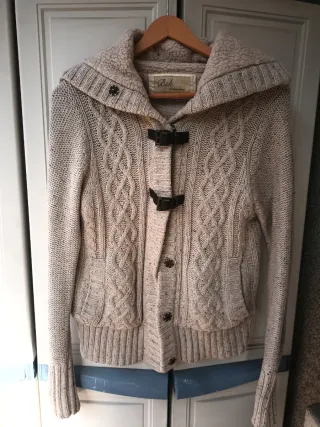 Chaqueta punto Bershka borreguito Talla M