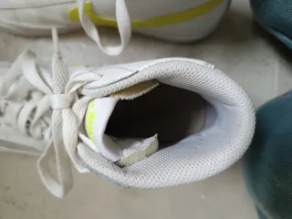 Zapatillas Nike Blazer Mid blancas y amarillas