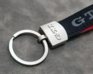 Llavero Vw Golf GTI de Alcántara Accesorio Regalo