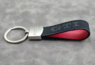 Llavero Vw Golf GTI de Alcántara Accesorio Regalo