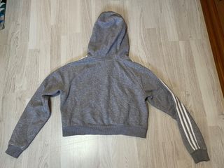 Chaqueta Adidas Gris Mujer