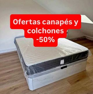 Pack Cama Canapé y Colchón -50%
