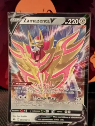 Carta Pokémon Zamazenta V 098/159