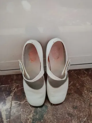 Zapatos niña comunión blancos