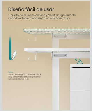 SONGMICS Escritorio Eléctrico