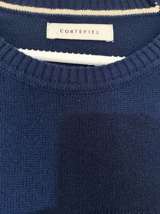 Jersey Cortefiel Azul Marino Talla M