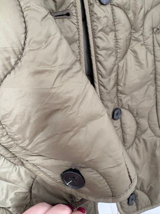 Chaqueta acolchada Mango verde oliva