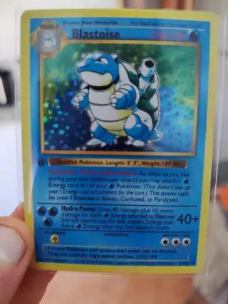 Cartas Pokémon Venusaur, Charizard, Blastoise.prox