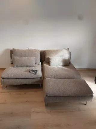 Sofa IKEA SÖDERHAMN 2 plazas chaise longue