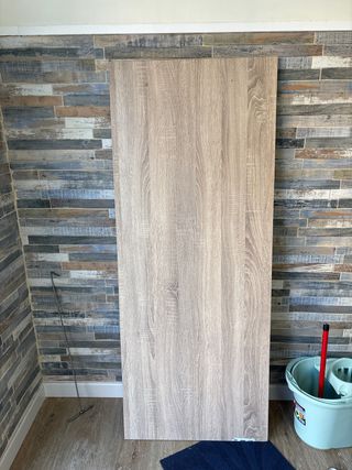 Tablón madera melamina. Medida 1,50x60