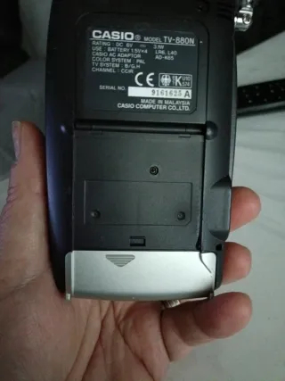 Mini TV Casio TV-880 LCD Color