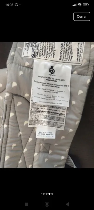 Ergobaby 360 Portabebé