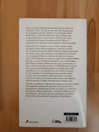 Libros Abdulrazak Gurnah