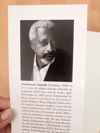 Libros Abdulrazak Gurnah