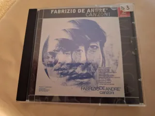 CD Fabrizio De André Canzoni L'Espresso 2001