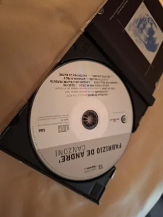 CD Fabrizio De André Canzoni L'Espresso 2001