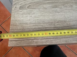 Mueble TV madera y metal