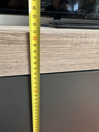 Mueble TV madera y metal