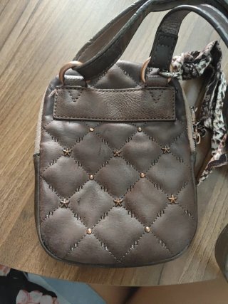 Mini bolso Anekke multicolor y dorado