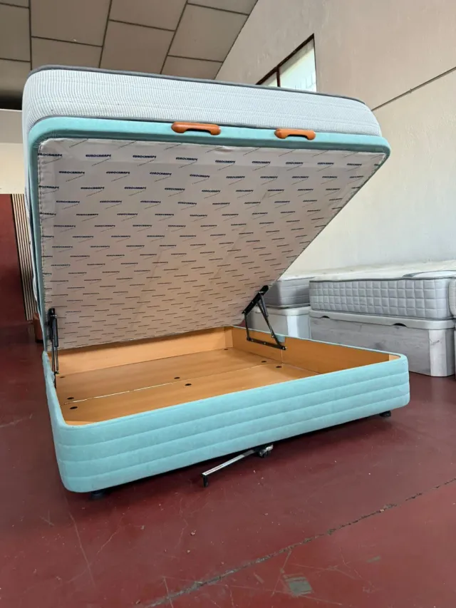 150x200 CANAPE EUROCANAPE TAPIZADO y Colchón Flex