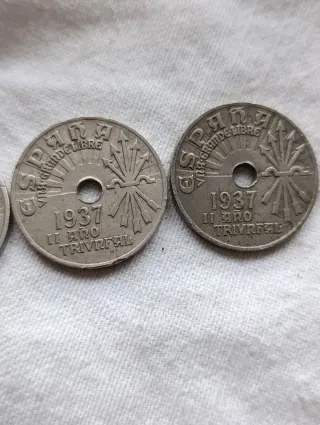 Lote 8 monedas españolas 1925-1963