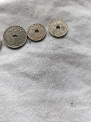 Lote 8 monedas españolas 1925-1963