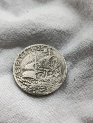 Lote 8 monedas españolas 1925-1963