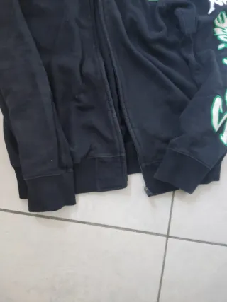 Felpa Kappa Sestriere Nera Taglia M