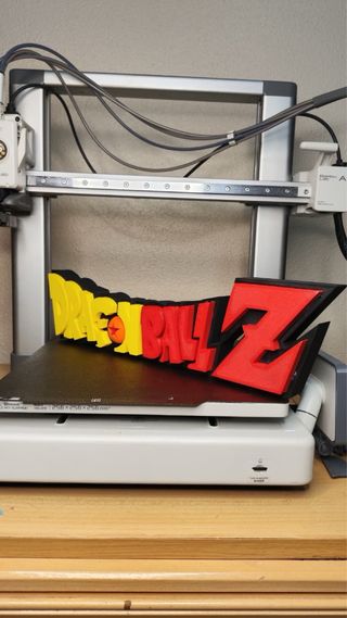 Letrero Dragon Ball Z 3D