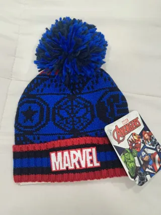 Gorro Infantil Marvel Vengadores Azul