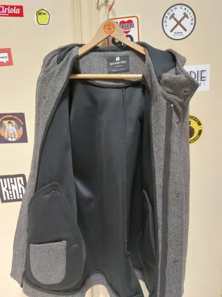 Cappotto Montgomery Nuvolari Grigio