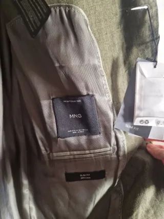 Americana de lino hombre