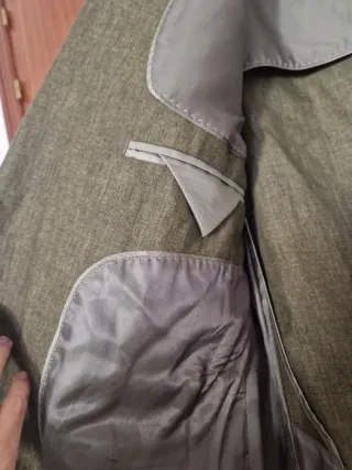 Americana de lino hombre