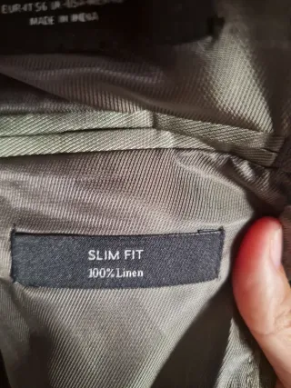 Americana de lino hombre