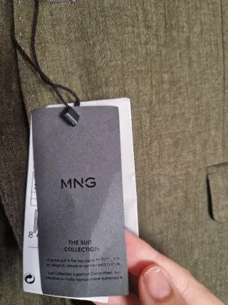 Americana de lino hombre