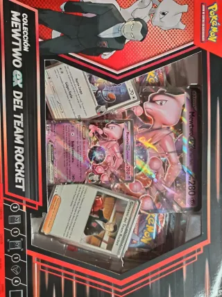 Colección Mewtwo EX del Team Rocket Pokémon