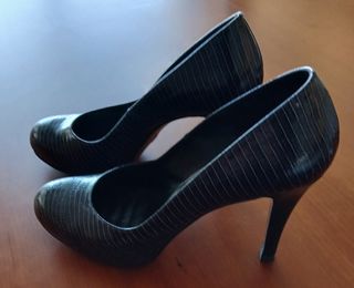 Zapatos de tacón Latouche azul marino T.39