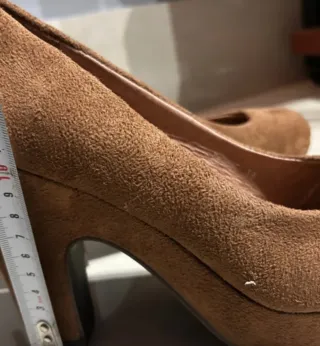 Zapatos miMao tacón plataforma flecos