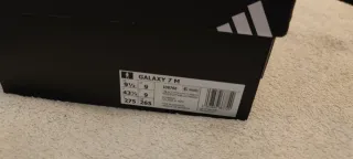 Zapatillas Adidas Galaxy 7 Negras Blancas