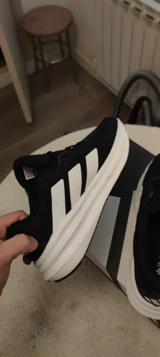 Zapatillas Adidas Galaxy 7 Negras Blancas