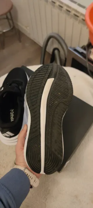 Zapatillas Adidas Galaxy 7 Negras Blancas