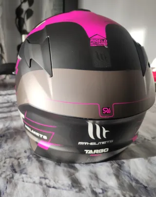 Casco MT HELMETS Rigelo Turbo Rosa