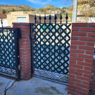 Puertas de hierro forjado