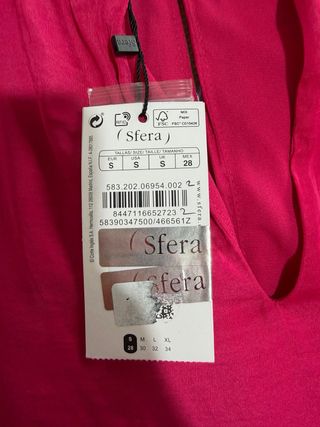 Blusa Sfera Fucsia Talla S