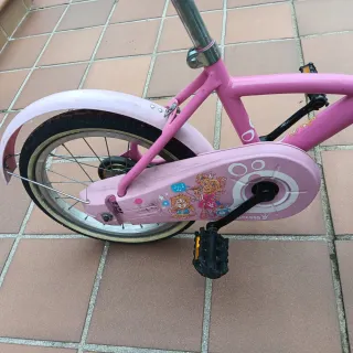 Bicicleta infantil rosa