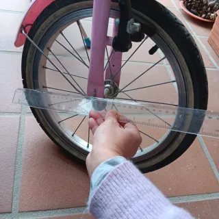 Bicicleta infantil rosa