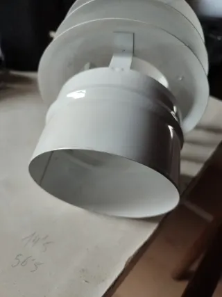 Sombrerete ventilación blanco