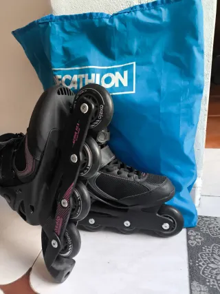 Patines Oxelo Decathlon Negros Talla 38-41