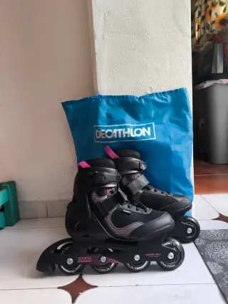 Patines Oxelo Decathlon Negros Talla 38-41