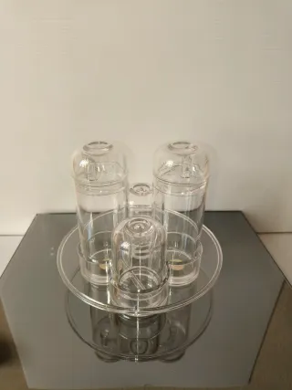 Set Guzzini Vintage Olio, Aceto, Sale e Pepe